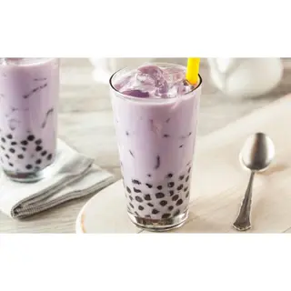 Blueberry Milk Boba Tea