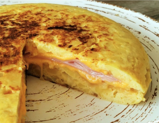 Tortilla De Jamón Y Queso