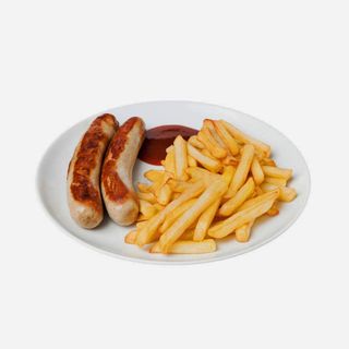 Сосиска с фри