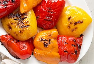 Сладкий запеченный перец на углях (150 гр.)