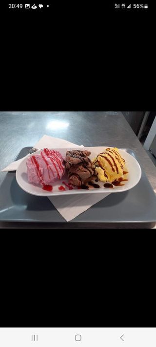 Helado Mixto 3 Bolas / Mixed ice cream