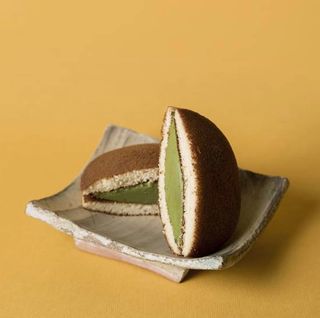Dorayaki te verde