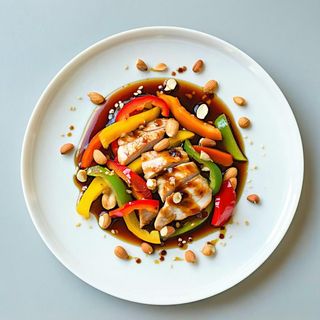 Kurczak z orzeszkami