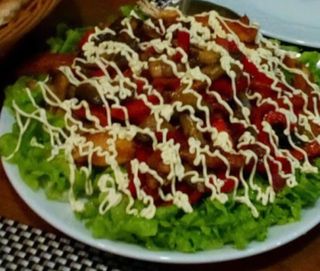 მექსიკური ცხელი სალათი