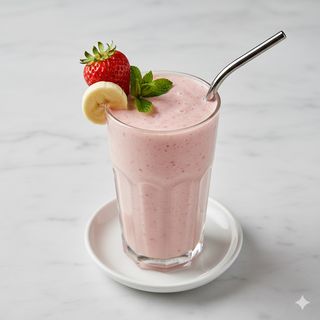 Batido Fresa y Platano