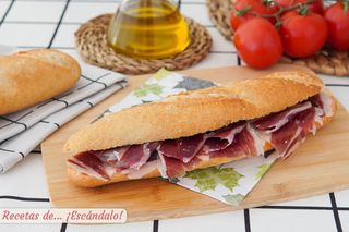 Bocadillo Frío De Jamón Ibérico 100%