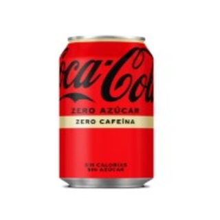 Coca Cola Zero Zero Lata 330ml.