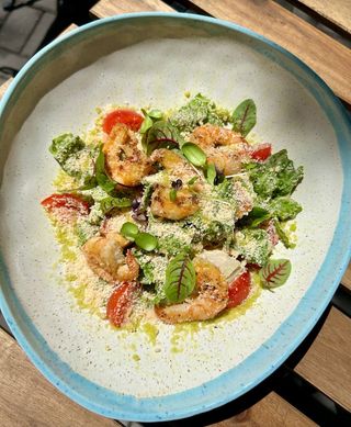 Цезар з креветками