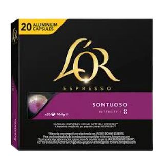 Café Sontuoso en Cápsulas l'Or Espresso 20x5,2 Gr.