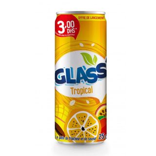 Glass - Tropical  ( 25Cl ) Canette