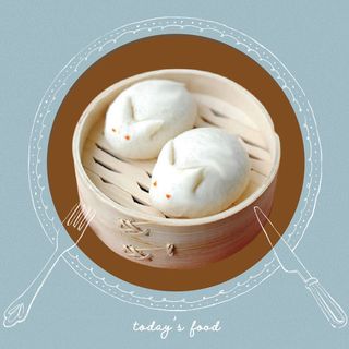 BAO DE CONEJITO RELLENO CREMA DULCE 2UNIDADES 