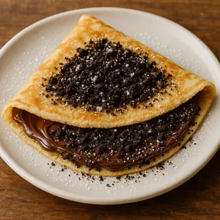 Crepe De Nutella Y Oreo