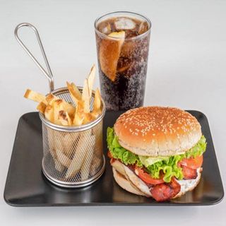 Combo hamburguesa americana
