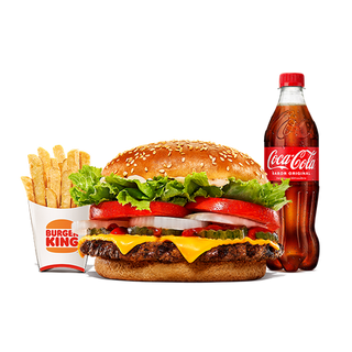 Whopper® com Queijo Menu Grande