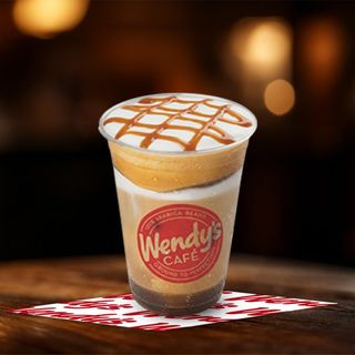 ცივი კარამელ მაკიატო