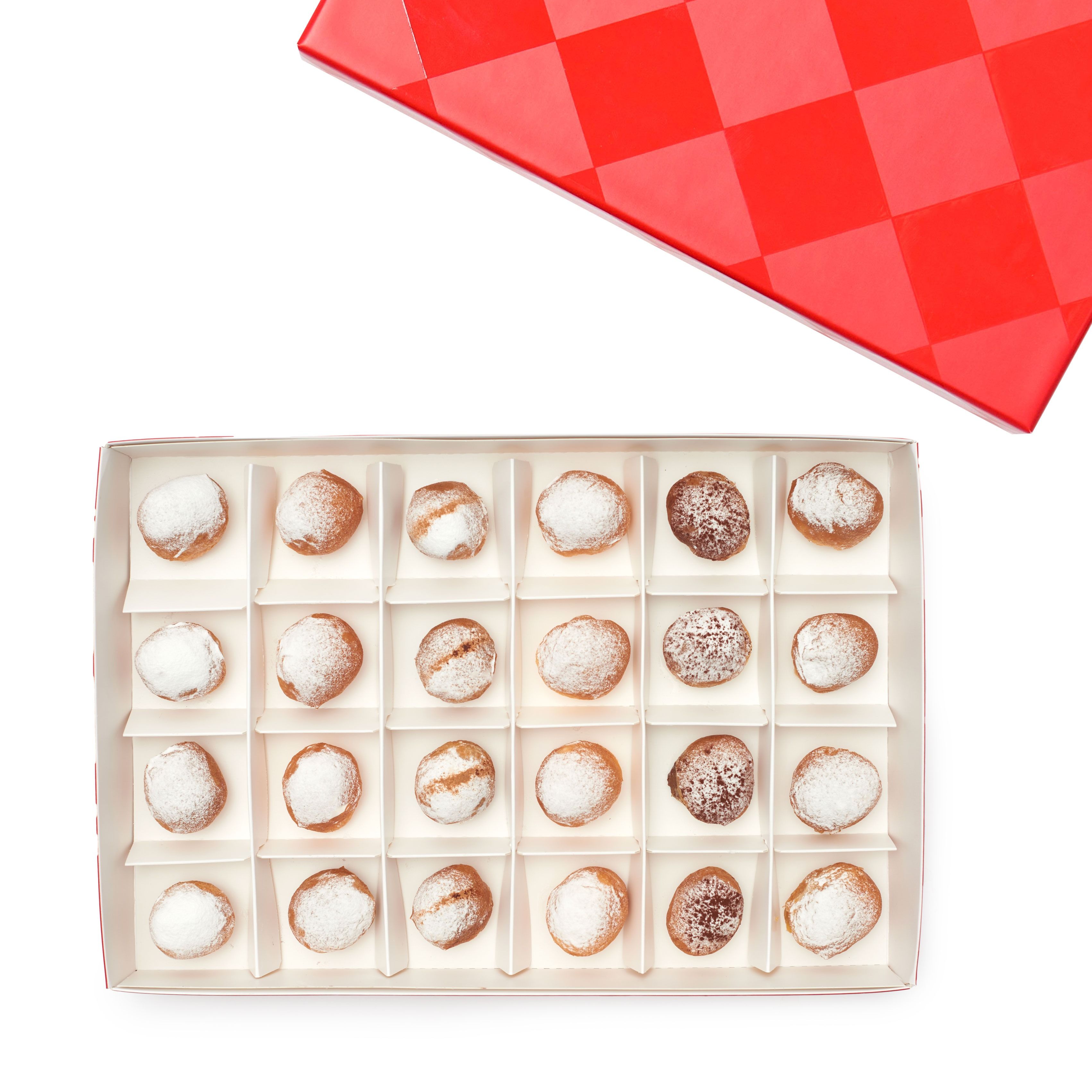 Caja de buñuelos 24 unidades