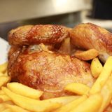 Pollo 1/2 con patatas