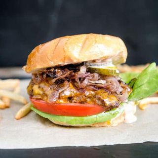 Bbq Special Burger Menu