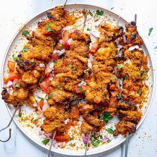 Chicken Suya Skewer