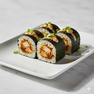 Maki de pollo cajun (8uds.)