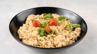 Integralni rižoto sa pečurkama i piletinom