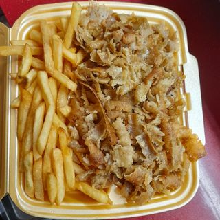 38. Plato grande solo carne y patata o arroz