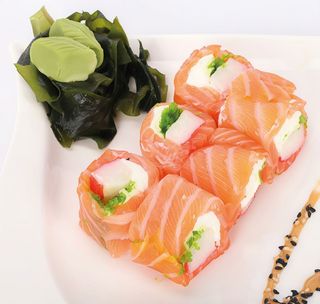 California Fresh Salmon Roll - 6 Pièces