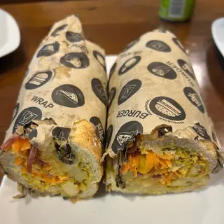 Bocata de Gambas y Calamares