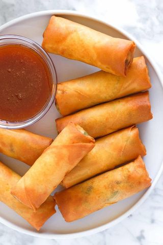 Chicken spring roll