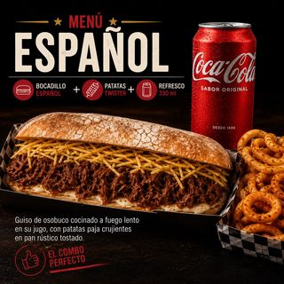Menu Español XL