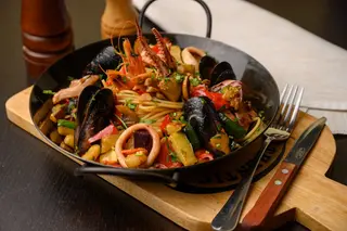 Spetacolo di mare e orto