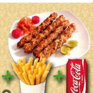 Plato Seekh Kebab