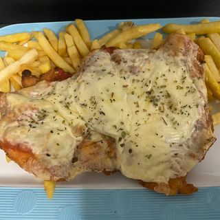 Milanesa A La Pizza Con Queso
