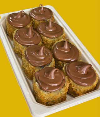 Hot de banana com Nutella - (8 pçs)