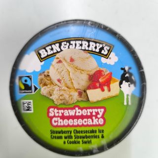 Helado Ben Y Jerry's Sabor Stawberry Cheescake