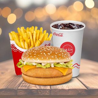 Chicken burger veliki meni