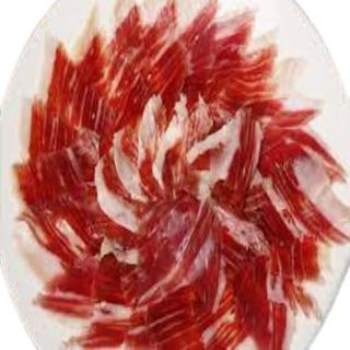 Media Ración De Jamón Ibérico De Cebo Al Corte