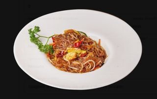 Spaghetti di soia piccante