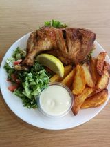 Бавно печено пиле (350г)