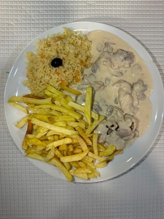 Bifinhos com cogumelos