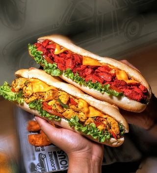 Sándwich tandoori