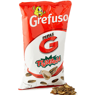 Pipas De Girasol Tijuana Grefusa. Tamaño Familiar