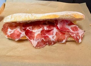 Panino coppa piacentina DOP