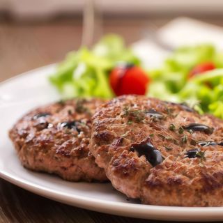 Hamburguesas (al Plato), 2 Unidades