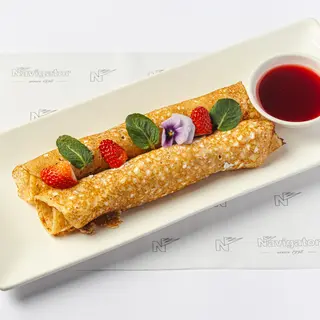 блинчики с сыром маскарпоне и ягодами (350 гр.)