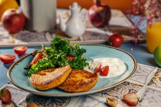 ტკბილი კარტოფილის ჰაშბრაუნი