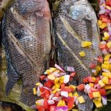 Boiled Whole Fish / Local