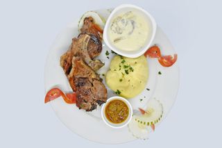 Côtelettes de veau aux herbes fines