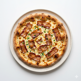 Pizza De Bacon (25 Cm.)