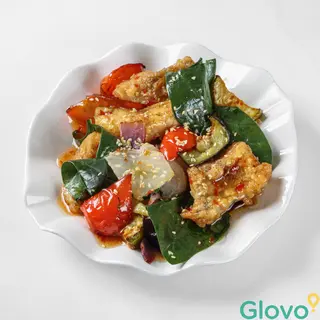 Рыба с овощами